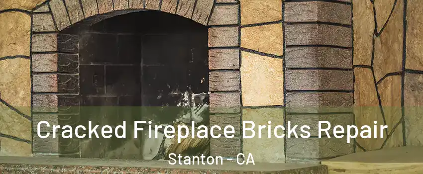  Cracked Fireplace Bricks Repair Stanton - CA