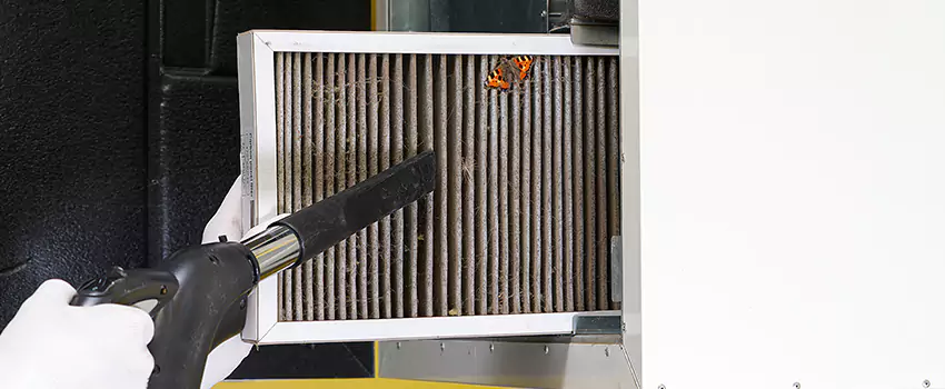 Clogged Air Duct Cleaning Process in Stanton, CA