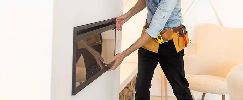 Metal Fireplace Installation in Stanton, California