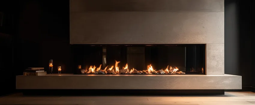 Gas Fireplace Ember Bed Design Services in Stanton, California